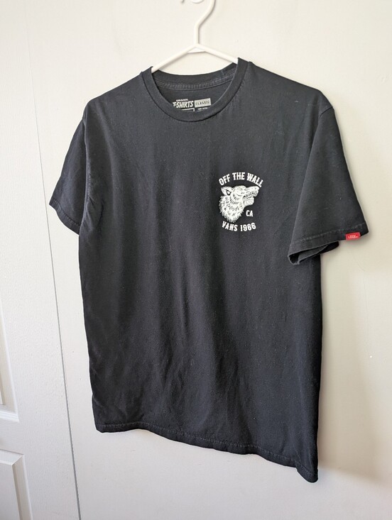Vans Other - VANS Men T-Shirt Size Medium 100% Cotton Made In Mexico Skater Punk Unisex